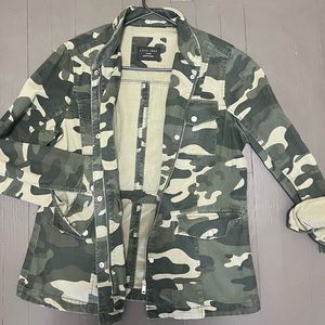 Ladies light weight camo jacket